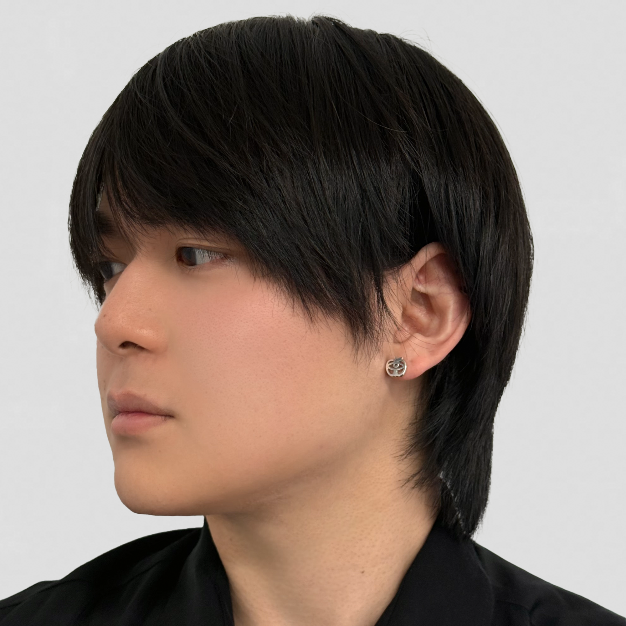 受注生産] EYE NOSE Icon Pierce Pair — 10mm — Silver 925