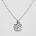[受注生産] EYE NOSE Icon Pendant — 15mm — Silver 925