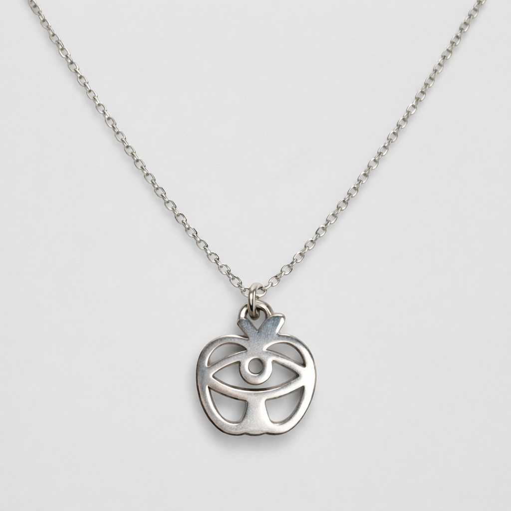 [受注生産] EYE NOSE Icon Pendant — 15mm — Silver 925