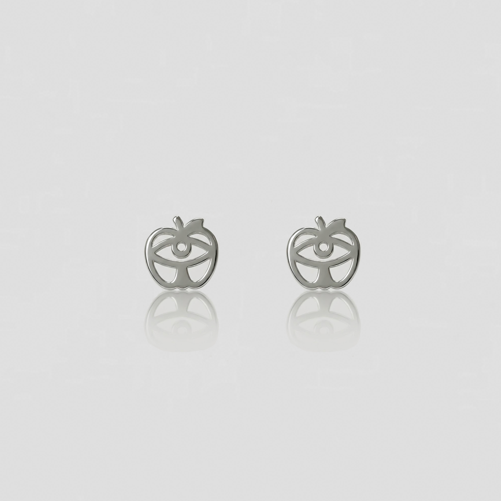 [受注生産] EYE NOSE Icon Pierce Pair — 10mm — Silver 925