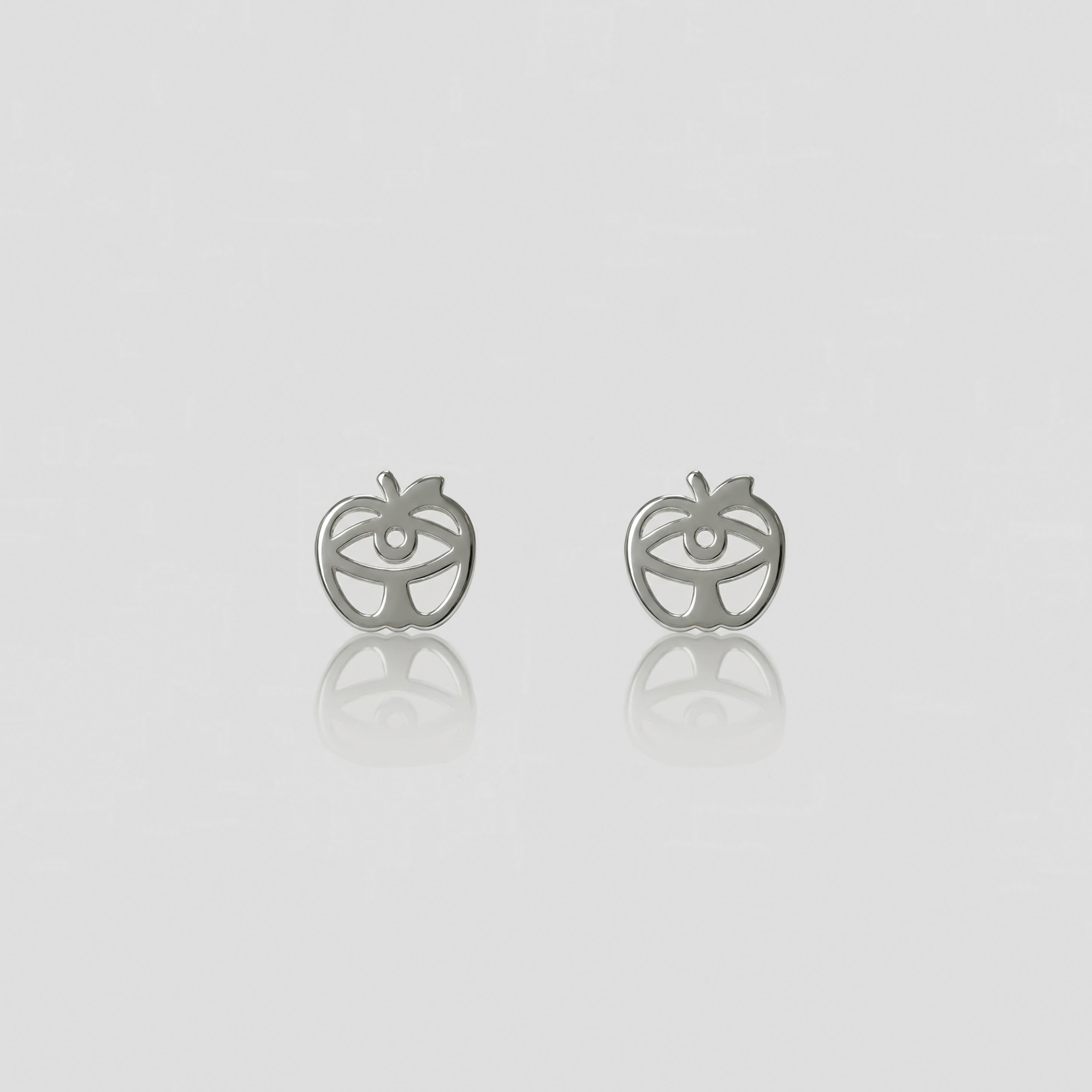 [受注生産] EYE NOSE Icon Pierce Pair — 10mm — Silver 925